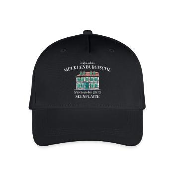 Mecklenburg Lake District, Waren an der Müritz - Organic Kids’ Baseball Cap - black - Front