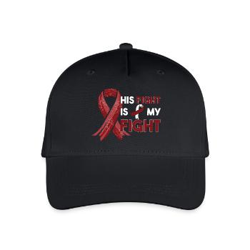 Cancer - Organic Kids’ Baseball Cap - black - Front