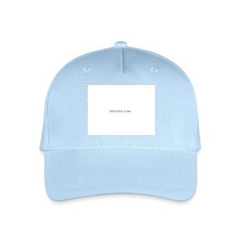 Be yourself always  - Organic Kids’ Baseball Cap - light blue - Front