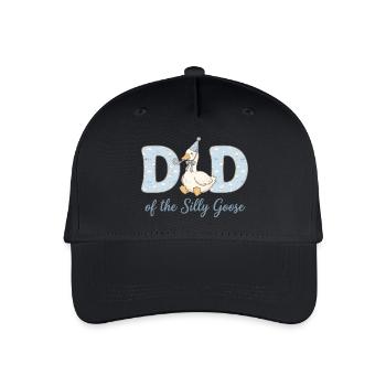 Dadd of the Silly Goose - Organic Kids’ Baseball Cap - black - Front