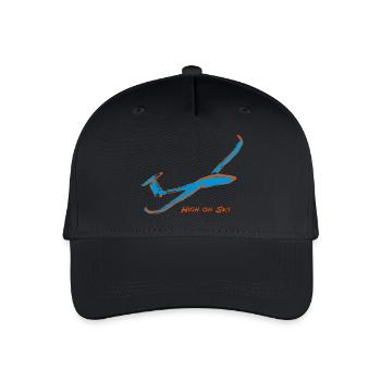segelflieger - Organic Kids’ Baseball Cap - black - Front