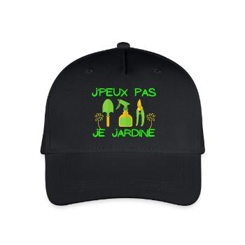 jardiner, jardinage, fan de jardinage - Casquette de baseball bio Enfant - noir - Devant