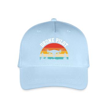 Pilote de drone - Casquette de baseball bio Enfant - bleu clair - Devant