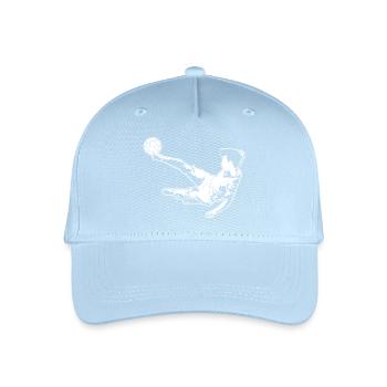 Footballer Boy - Organic Kids’ Baseball Cap - light blue - Front