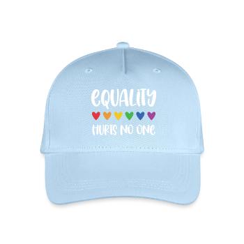 LGBT Pride Month - Equality Hurts No One - Organic Kids’ Baseball Cap - light blue - Front