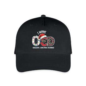OBSESSIVE CHRISTMAS DISORDER - Organic Kids’ Baseball Cap - black - Front