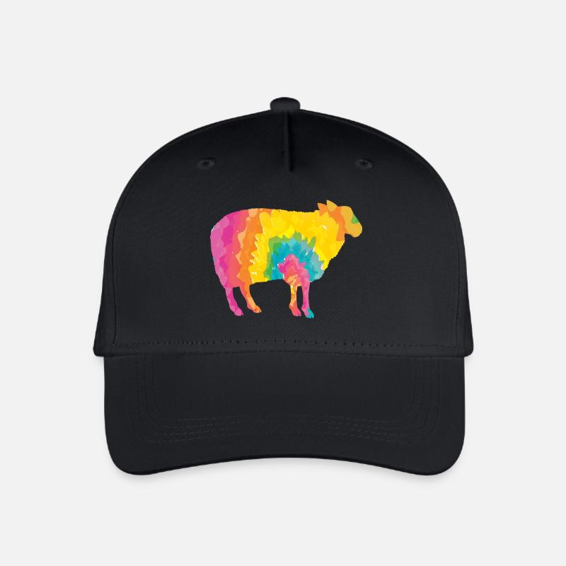 Schäfer Schaf - Kinder Bio Basecap - Schwarz