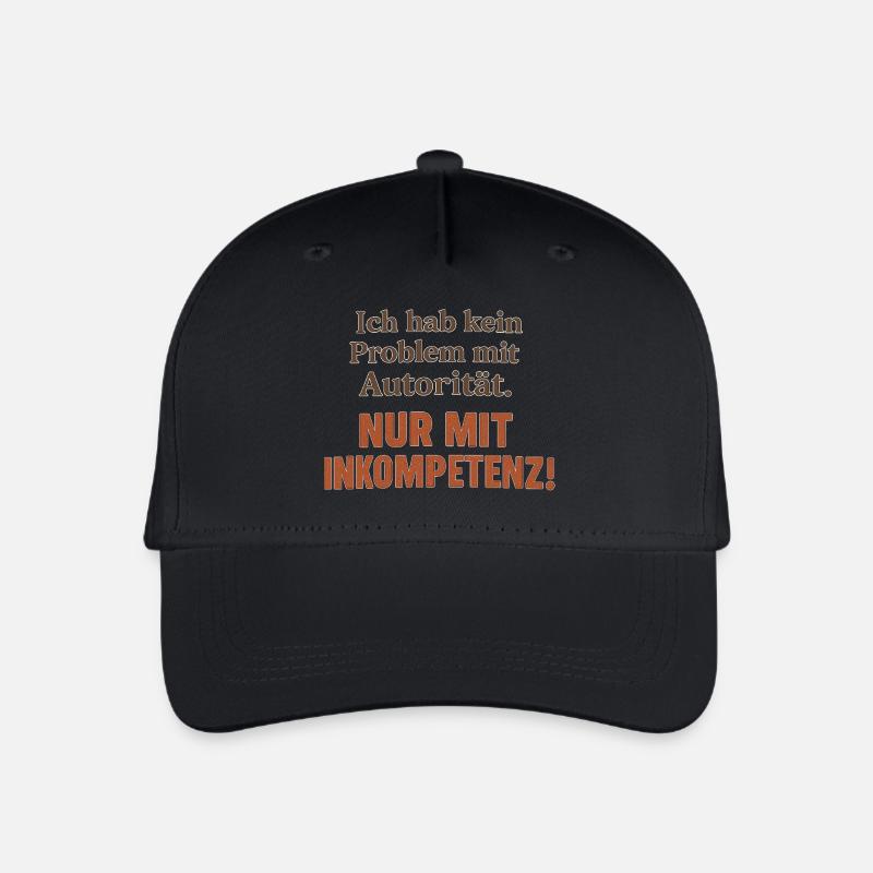 Inkompetenz - Kinder Bio Basecap - Schwarz