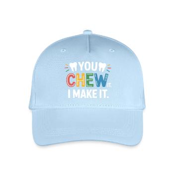 Dental Ceramics Technician Art  - Organic Kids’ Baseball Cap - light blue - Front