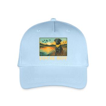 Lokaler Junge Labrador Retriever Jagd im Freien - Kinder Bio Basecap - Hellblau - Vorne