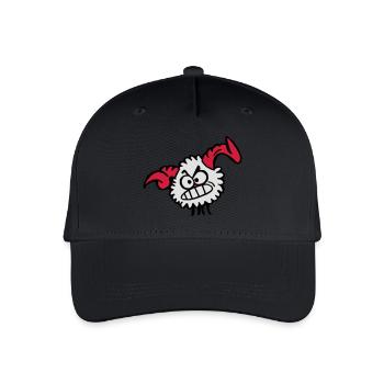 Kugell Widder - Kinder Bio Basecap - Schwarz - Vorne