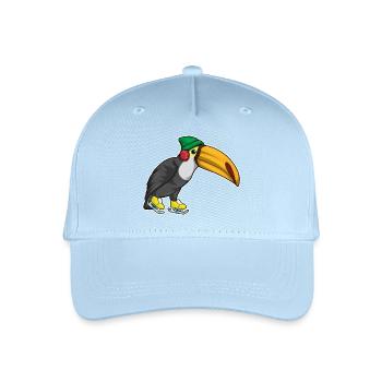 Tukan Eislaufen Schlittschuhe - Kinder Bio Basecap - Hellblau - Vorne