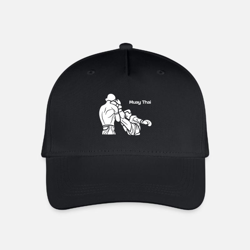 Muay Thai - Kinder Bio Basecap - Schwarz