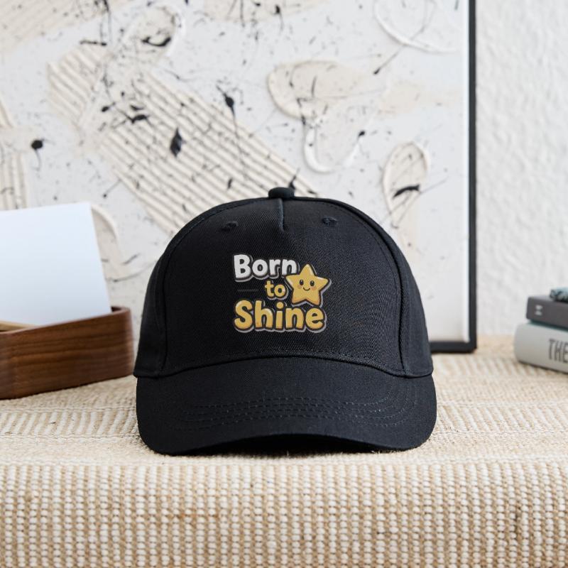 Né pour briller – Strahlender Stern Casquette de baseball bio Enfant