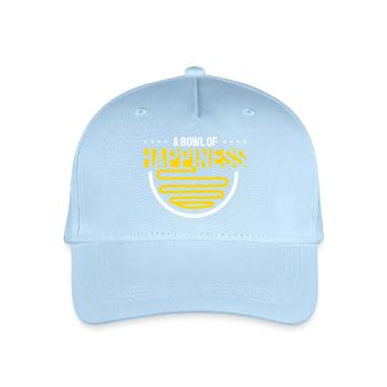 Un bol de ramen du bonheur - Casquette de baseball bio Enfant - bleu clair - Devant