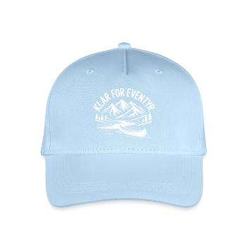 Eventyr Backpacking Vandring - Organic Kids’ Baseball Cap - light blue - Front