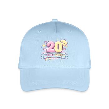 Pastel 20 Toujours mignonne design - Casquette de baseball bio Enfant - bleu clair - Devant