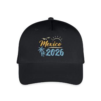 Mexiko 2026 - Kinder Bio Basecap - Schwarz - Vorne