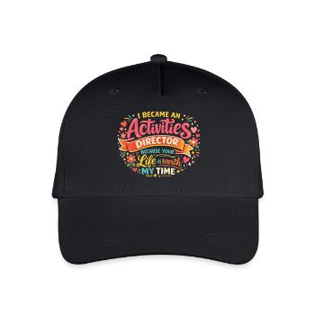 Life Animator: An Exciting Job - Organic Kids’ Baseball Cap - black - Front