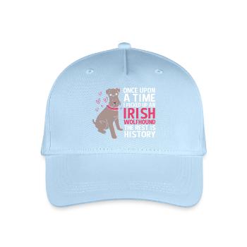 Irish wolfhound - Organic Kids’ Baseball Cap - light blue - Front