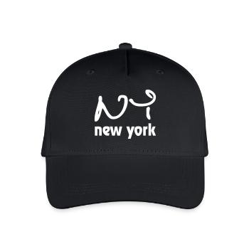 New York - Kinder Bio Basecap - Schwarz - Vorne