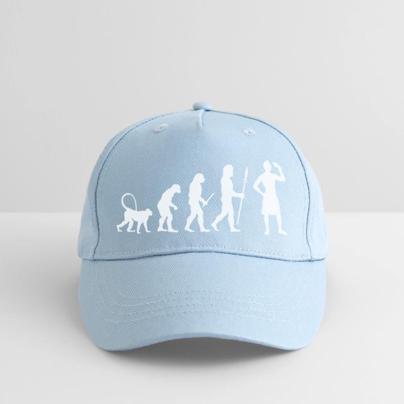 Évolution de la crème glacée Casquette de baseball bio Enfant