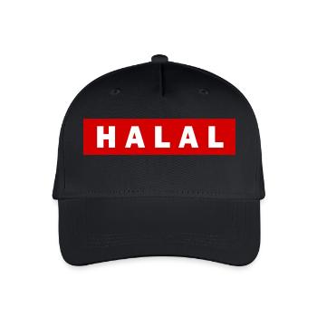 Halal - Kinder Bio Basecap - Schwarz - Vorne