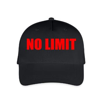 No limit - Casquette de baseball bio Enfant - noir - Devant