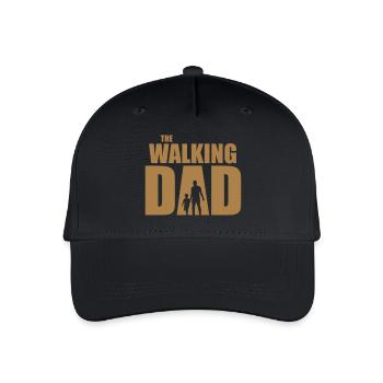 The Walking Dad - Kinder Bio Basecap - Schwarz - Vorne