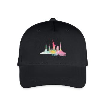 New York - Kinder Bio Basecap - Schwarz - Vorne