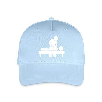 Physiotherapist Physiotherapist Physiotherapist Physiotherapist - Organic Kids’ Baseball Cap - light blue - Front