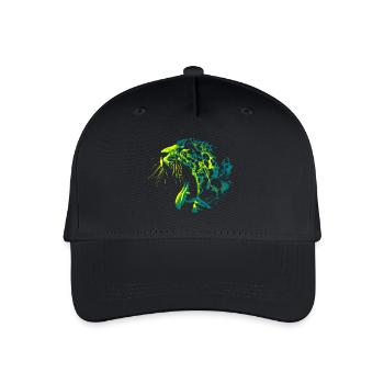Panthère Stylée - Casquette de baseball bio Enfant - noir - Devant
