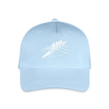 Rhythm at the helm - Organic Kids’ Baseball Cap - light blue - Front