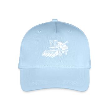 Maiserntemaschine - Kinder Bio Basecap - Hellblau - Vorne