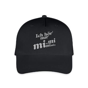 I only hear Mimimi ! - Organic Kids’ Baseball Cap - black - Front