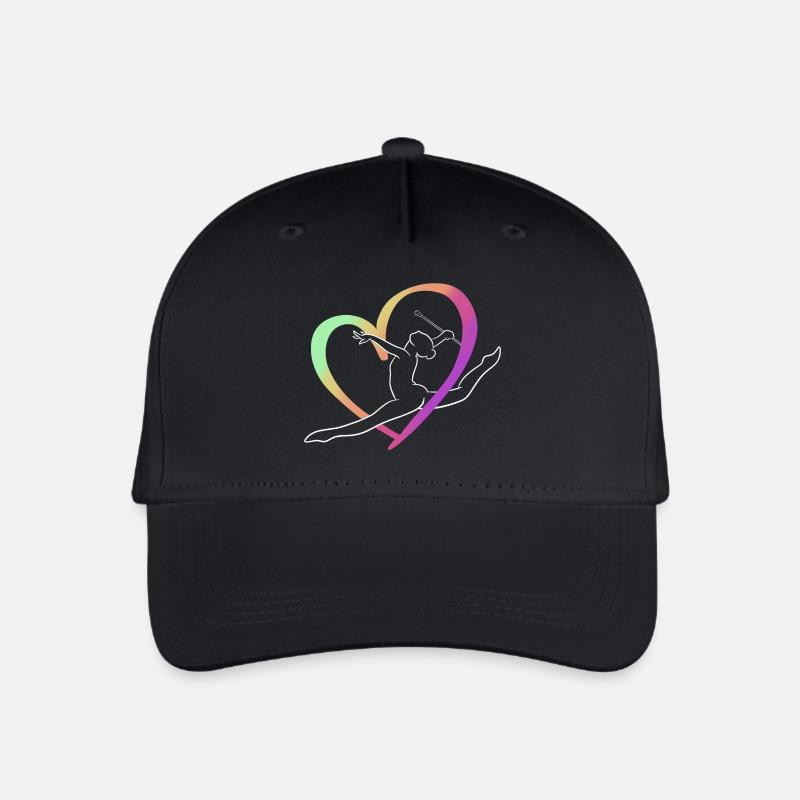 Large multicolored heart throw - Organic Kids’ Baseball Cap - black