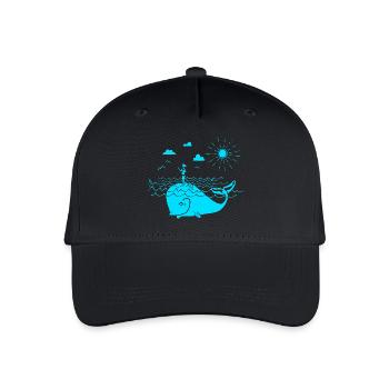 SOUPER - Casquette de baseball bio Enfant - noir - Devant