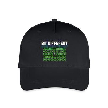 Etwas Anders – Nerdy Binary Error Design - Kinder Bio Basecap - Schwarz - Vorne