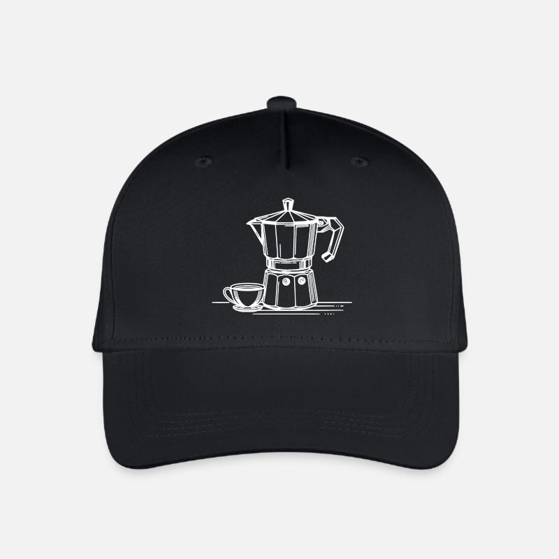 Bialetti - Organic Kids’ Baseball Cap - black