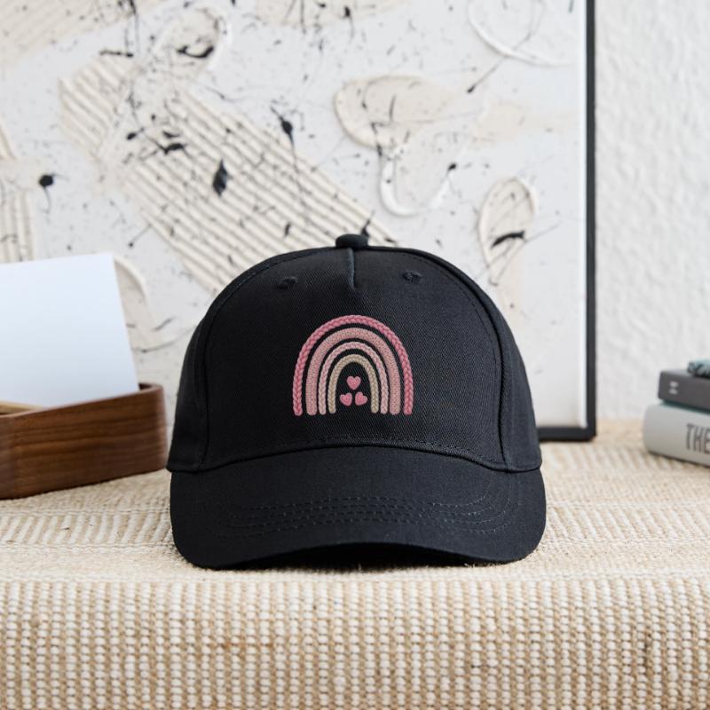 Rainbow Pink Knitting Pattern Organic Kids’ Baseball Cap