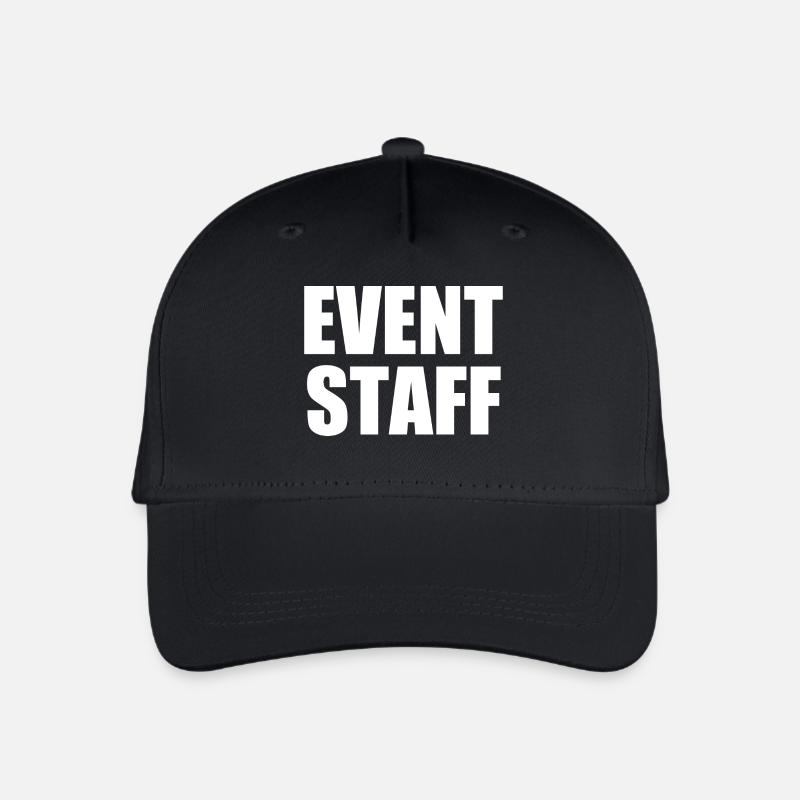 Event staff - Kinder Bio Basecap - Schwarz