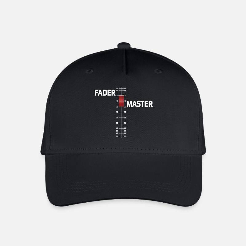 FADER MASTER - Kinder Bio Basecap - Schwarz