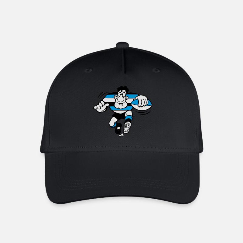 00rugby - Organic Kids’ Baseball Cap - black
