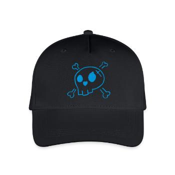 skully - Kinder Bio Basecap - Schwarz - Vorne