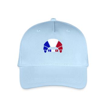 croissant france - Kinder Bio Basecap - Hellblau - Vorne