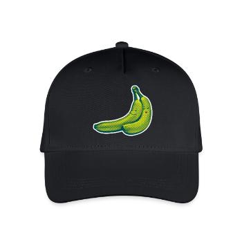BANANA LOVE - Organic Kids’ Baseball Cap - black - Front