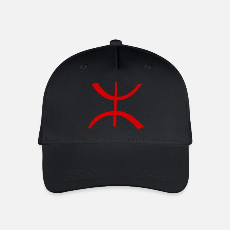 Amazigh - Kinder Bio Basecap - Schwarz