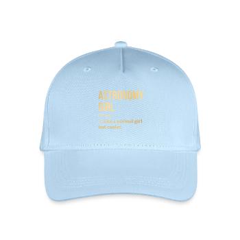 astronomie - Casquette de baseball bio Enfant - bleu clair - Devant