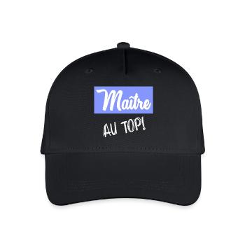 MASTER. MASTER. THANK YOU - Organic Kids’ Baseball Cap - black - Front