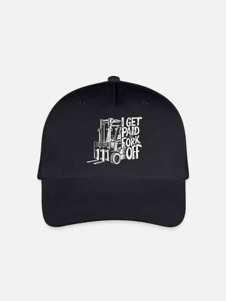 Get paid for forking - Organic Kids’ Baseball Cap - black